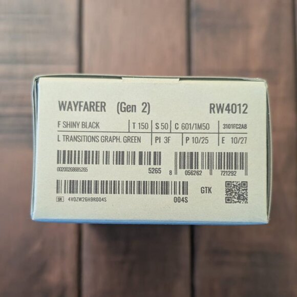 Ray-ban GEN 2 Meta Wayfarer TRANSISTIONS AI Glasses - New in factory sealed box - Picture 12 of 13